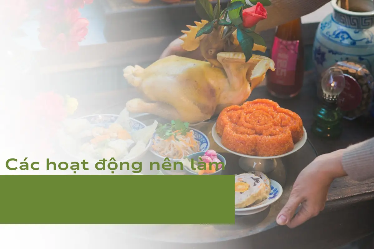 Các hoạt động nên làm