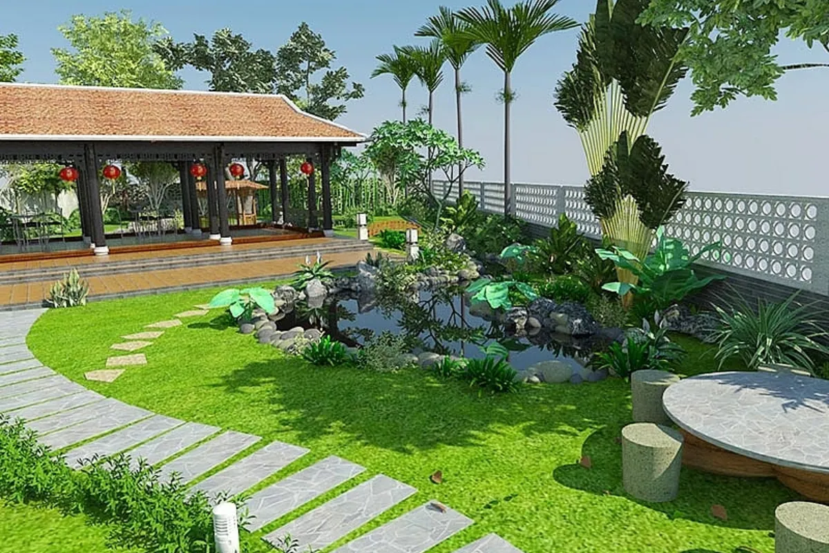 Trang trí sân vườn: Ý tưởng trang trí nhà bằng cây xanh bạn nên biết