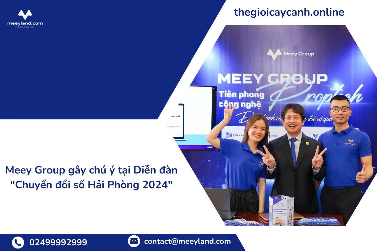 Meey Group gây chú ý tại Diễn đàn "Chuyển đổi số Hải Phòng 2024"