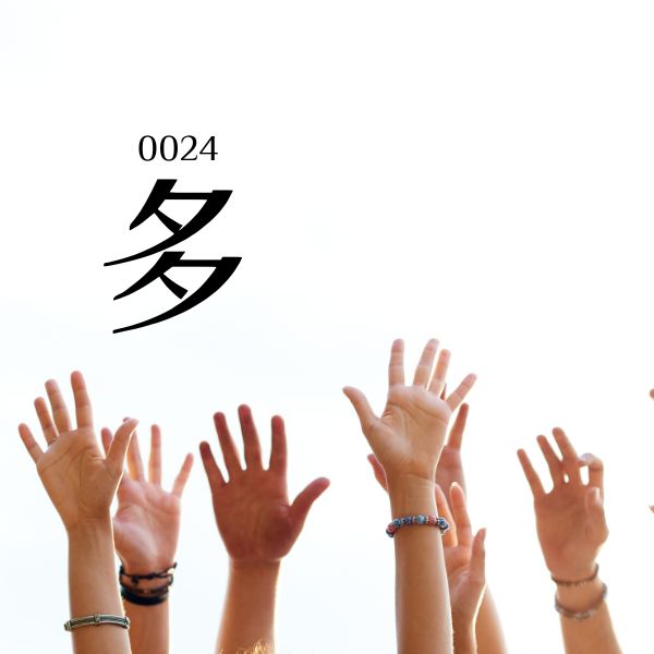 5000 từ vựng tiếng Trung 0024 – 多 – HSK1