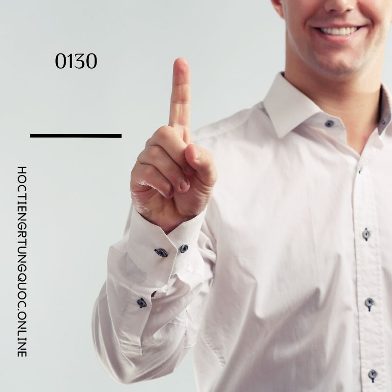 0130 – 一 – hsk1 – tu dien tam ngu 5099 tu vung hsk 1 6
