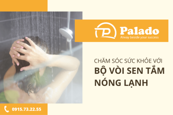 Chăm sóc sức khỏe với bộ vòi sen tắm nóng lạnh 1 1