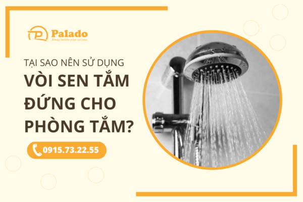 Tại sao nên sử dụng vòi sen tắm đứng cho phòng tắm 1