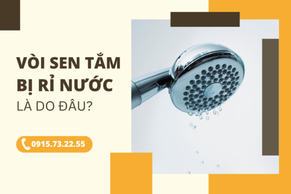 Vòi sen tắm bị rỉ nước là do đâu (7)