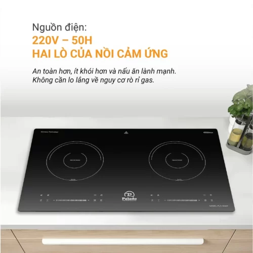 Thông số Nguồn điện Bếp từ đôi PLD6688F 1200 x 1200