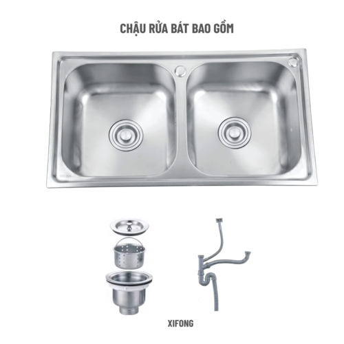 Chậu rửa bát PLD656A 4