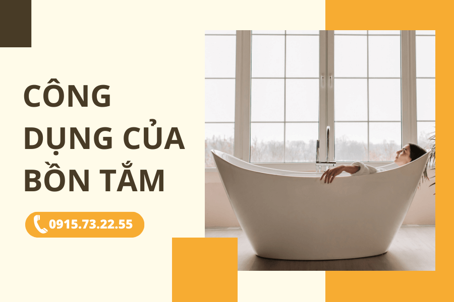 Công dụng của bồn tắm