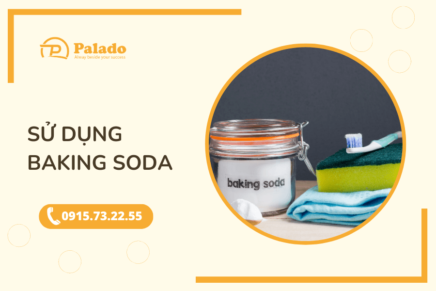 Sử dụng Baking soda