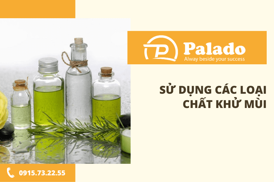 Sử dụng các loại chất khử mùi