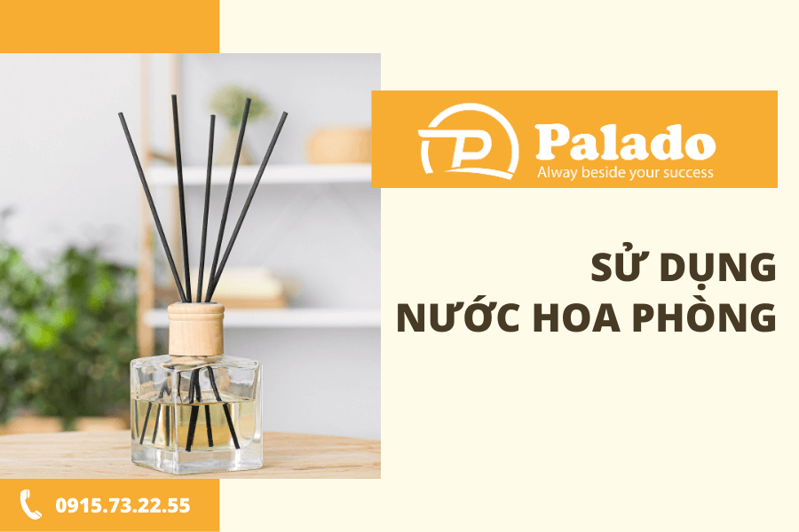 Sử dụng nước hoa phòng