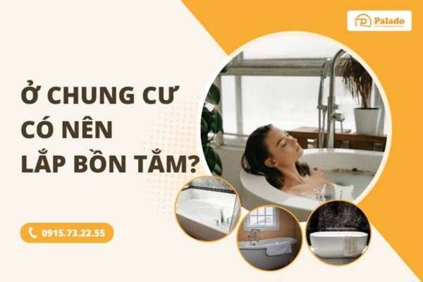 chung cư có nên lắp bồn tắm