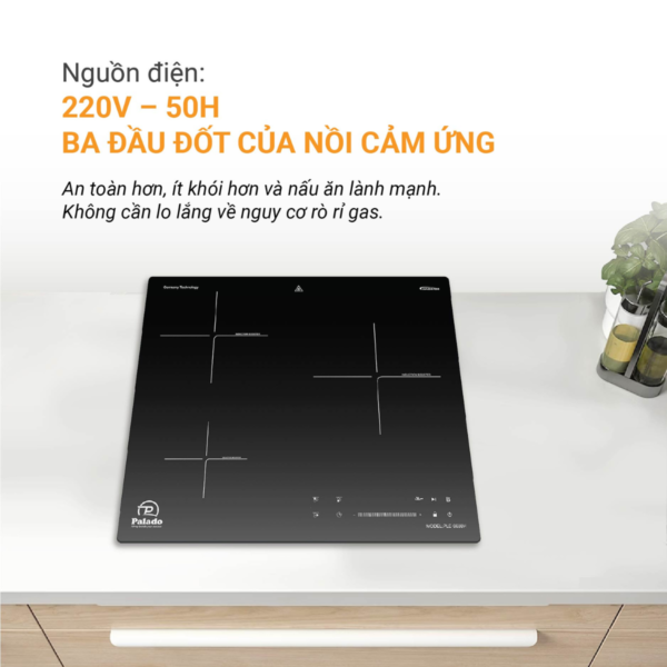 Bếp từ 3 vùng nấu PALADO PLD6688H (3)