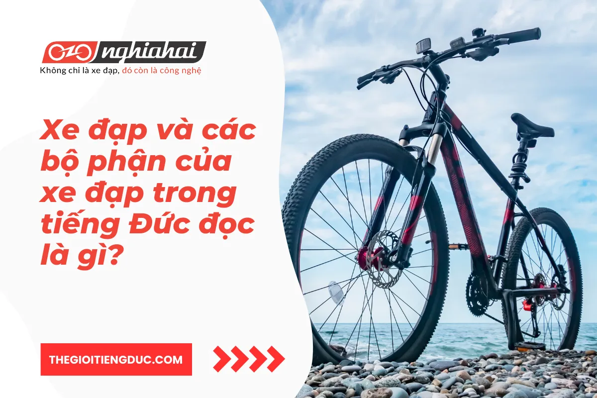 Xe đạp và các bộ phận của xe đạp trong tiếng Đức đọc là gì?