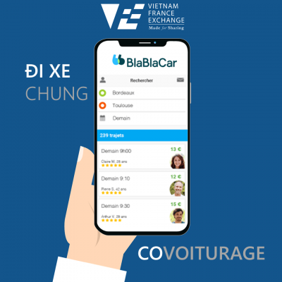 ỨNG DỤNG ĐI LẠI TẠI PHÁP