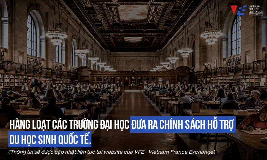 VFE-chinh-sach-ho-tro-cac-truong-tai-du học phap covid