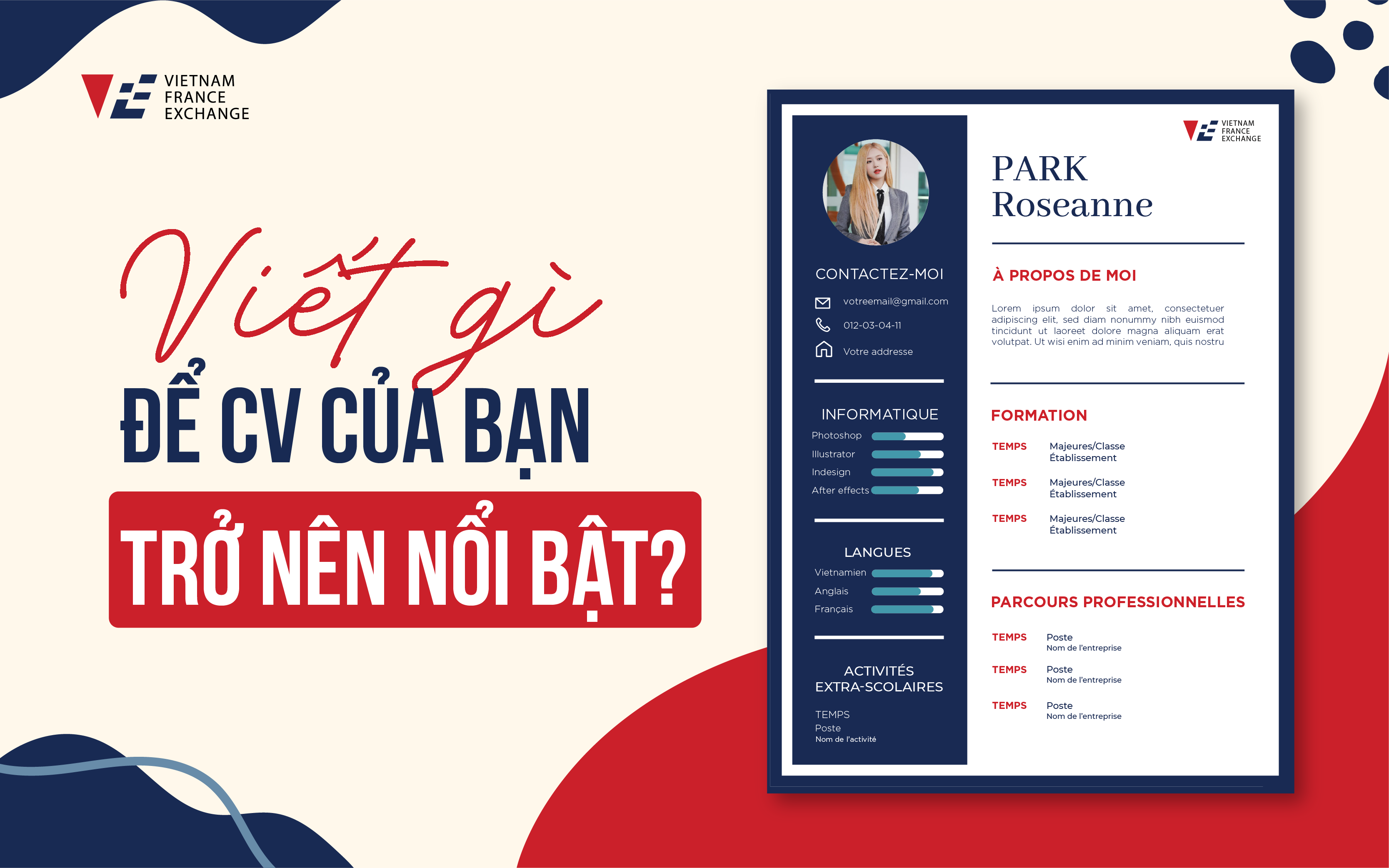 CV du học Pháp