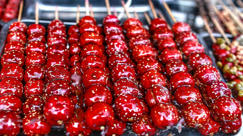 KẸO HỒ LÔ – 糖葫芦 [táng hú lú]