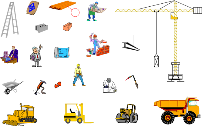 Từ vựng về tên các bộ phận trong Công ty xây dựng
