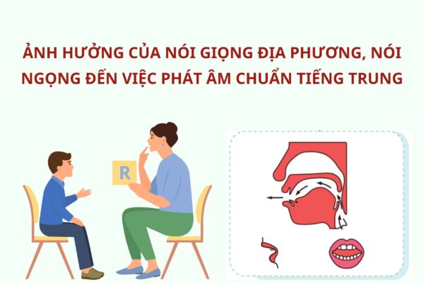 Ảnh hưởng nghiêm trọng của nói giọng địa phương, nói ngọng đến việc phát âm chuẩn Tiếng Trung