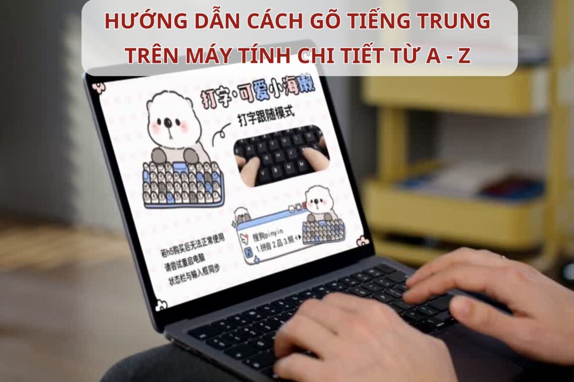 Hướng dẫn cách gõ tiếng Trung trên máy tính đầy đủ, chi tiết từ A đến Z