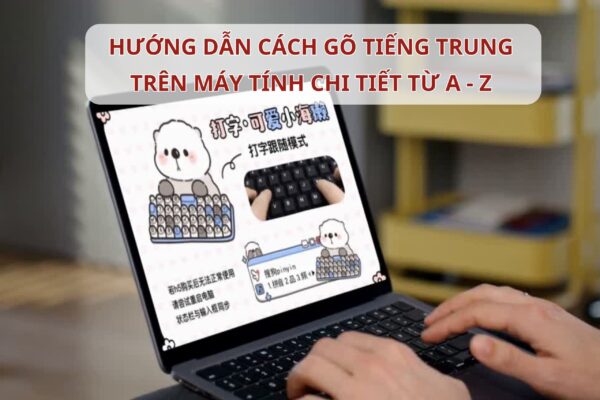 Hướng dẫn cách gõ tiếng Trung trên máy tính đầy đủ, chi tiết từ A đến Z