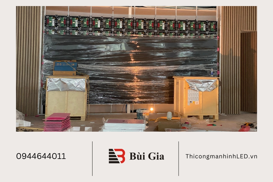[Dự án đã triển khai] LED Bùi Gia thi công dự án màn hình LED chính hãng LG tại công ty hàng không Vietnam Airline