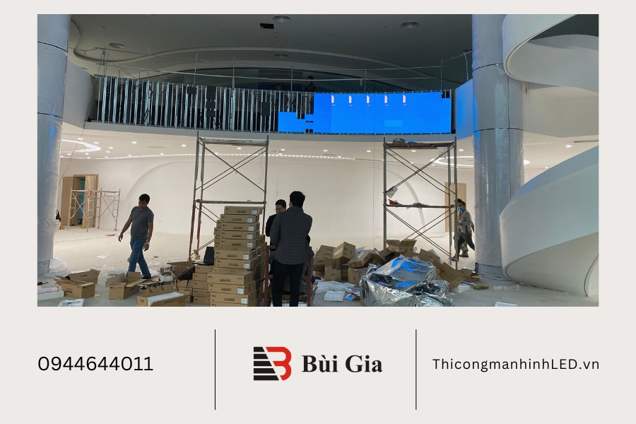 [Dự án đã triển khai] LED Bùi Gia thi công dự án màn hình LED chính hãng LG tại công ty hàng không Vietnam Airline