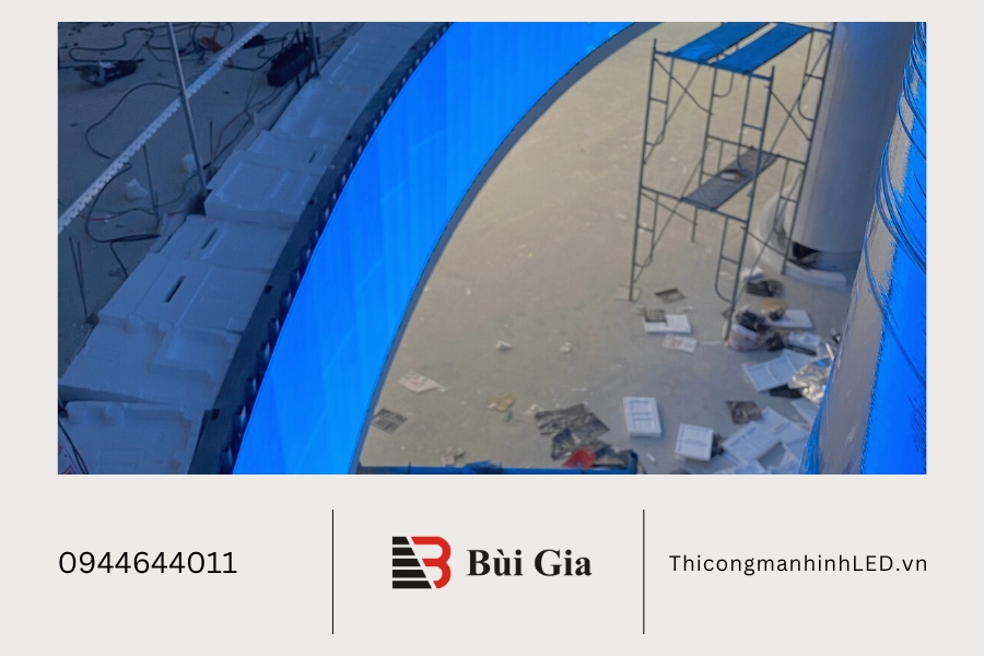 [Dự án đã triển khai] LED Bùi Gia thi công dự án màn hình LED chính hãng LG tại công ty hàng không Vietnam Airline