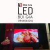 [Dự án đã triển khai] LED Bùi Gia thi công Công trình màn hình LED P5 Kích thước 3,2m x 5,8m tại hội trường Binh Chủng Hóa Học Số 1 Phan Văn Trưởng Hà Nội