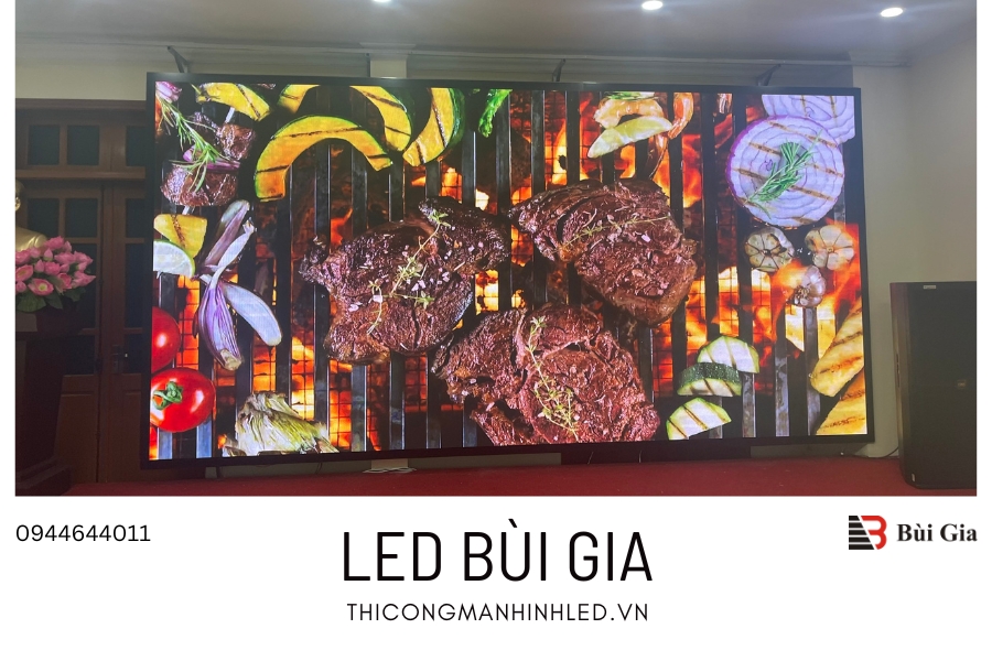 [Dự án đã triển khai] LED Bùi Gia thi công Công trình màn hình LED P2.5 kích thước 2,4m x 4,8m tại Cục Thi Hành Án Hải Phòng