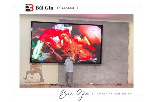 [Dự án đã triển khai] LED Bùi Gia thi công Công trình màn hình LED P2 Kích thước 1,92m x 3,2m tại trường Cao Đẳng An Ninh Nhân Dân