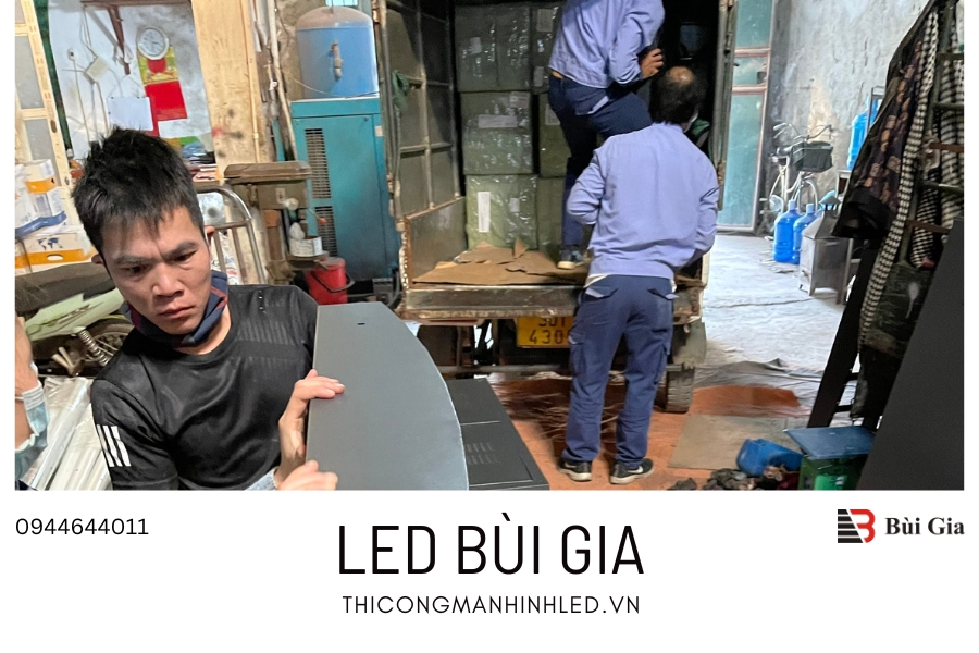 [Dự án đã triển khai] LED Bùi Gia thi công Công trình sản phẩm Cabin cong cho màn ngoài trời