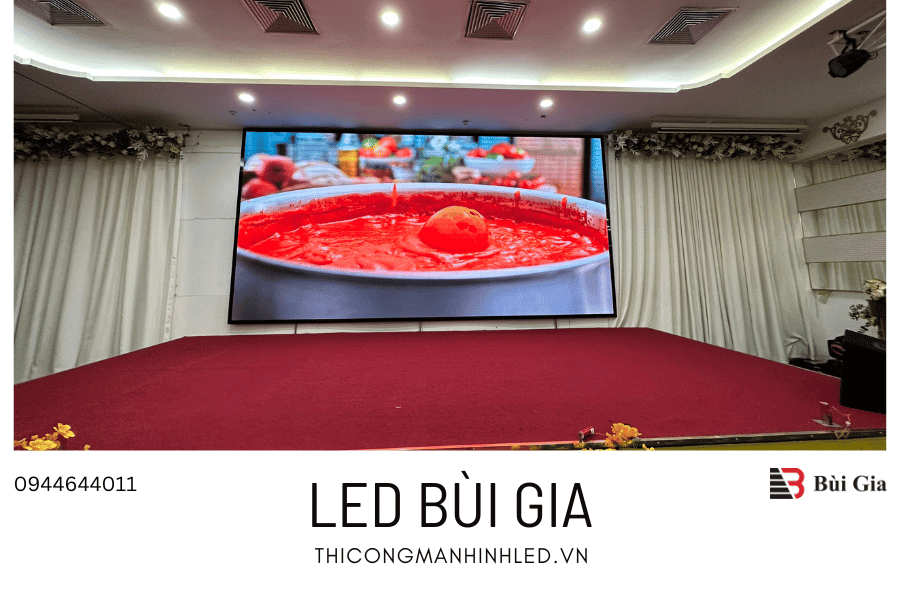 [Dự án đã triển khai] LED Bùi Gia thi công Dự án màn hình LED P4 Kích thước 3,04m x 6,08m tại khách sạn Hacinco 110 Thái Thịnh, Trung Liệt, Đống Đa, Hà Nội