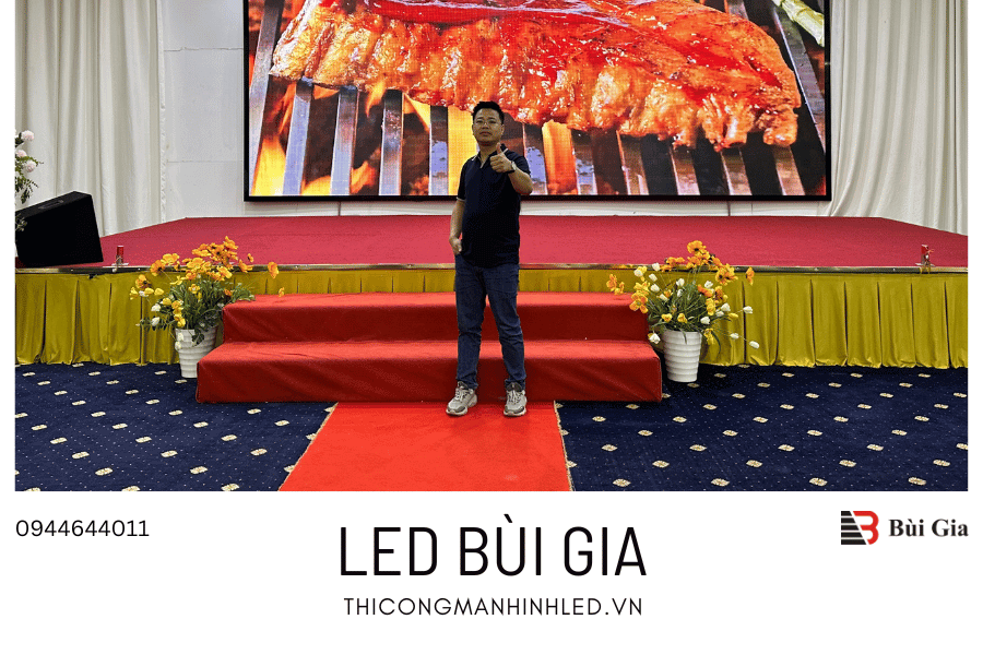 [Dự án đã triển khai] LED Bùi Gia thi công Công trình màn hình LED P3 Kích thước 3,5m x 5,95m tại Ủy ban huyện Quang Bình tỉnh Hà Giang