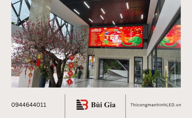 [Dự án đã triển khai] LED Bùi Gia thi công lắp màn hình LED tại nhà máy nhôm Hưng Phát, Gia Lộc, Hải Dương - THUMB