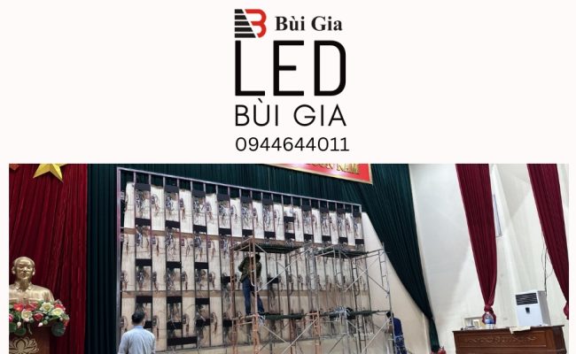 LED P3 Kích thước 3,5m x 5,95m tại Ủy ban huyện Quang Bình tỉnh Hà Giang - THUMB