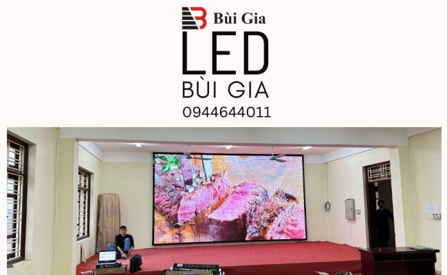 LED P2.5 kích thước 2,88m x 5,12m tại trường Cao Đẳng Công Nghiệp Thái Nguyên - THUMB