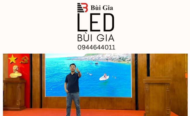 [Dự án đã triển khai] LED Bùi Gia thi công Công trình màn hình LED P2 kích thước 2,56m x 4,8m tại công ty truyền thông GTel số 103 Nguyễn Tuân, Hà Nội - THUMB