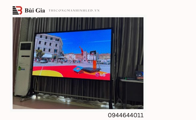 [Dự án đã triển khai] LED Bùi Gia thi công dự án Sản phẩm màn hình LED di chuyển linh hoạt - THUMB
