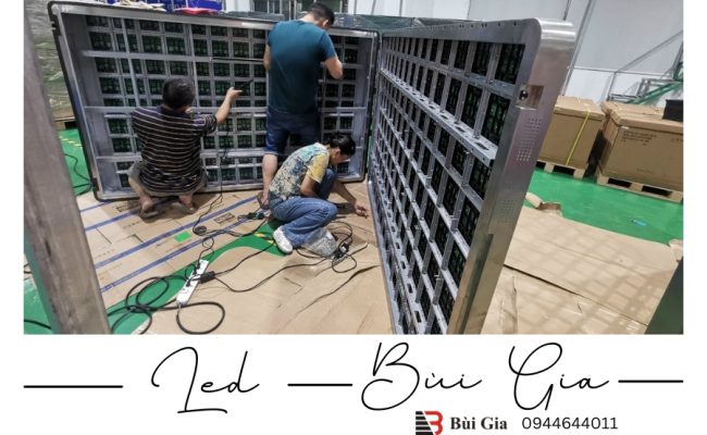 [Dự án đã triển khai] LED Bùi Gia và kho sản phẩm Cabin LED cỡ lớn