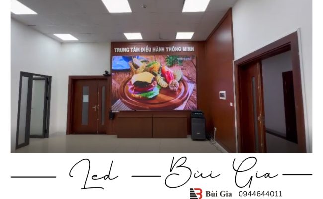 [Dự án đã triển khai] LED Bùi Gia thi công Công trình màn hình LED P2.5 Kích thước 2,08m x 3,2m tại phòng Giáo Dục, quận Bắc Từ Liêm, Hà Nội - THUMB
