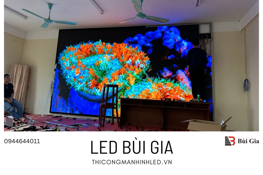 Đơn vị thi công màn hình LED uy tín