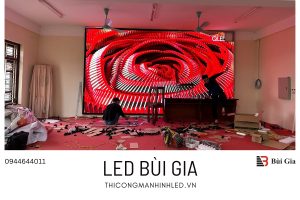 [Dự án đã triển khai] LED Bùi Gia thi công Công trình màn hình LED P2.5 kích thước 2,88m x 5,12m tại trường Cao Đẳng Công Nghiệp Thái Nguyên