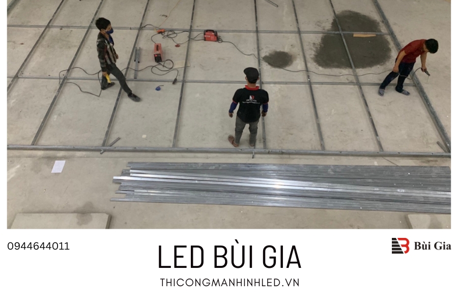 [Dự án đã triển khai] LED Bùi Gia thi công Công trình màn hình LED P3 kích thước 5m x 9m tại Thành Ủy Bắc Giang