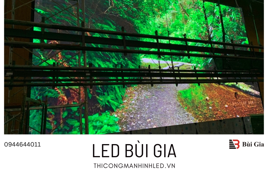 [Dự án đã triển khai] LED Bùi Gia thi công Công trình màn hình LED P3 kích thước 5m x 9m tại Thành Ủy Bắc Giang