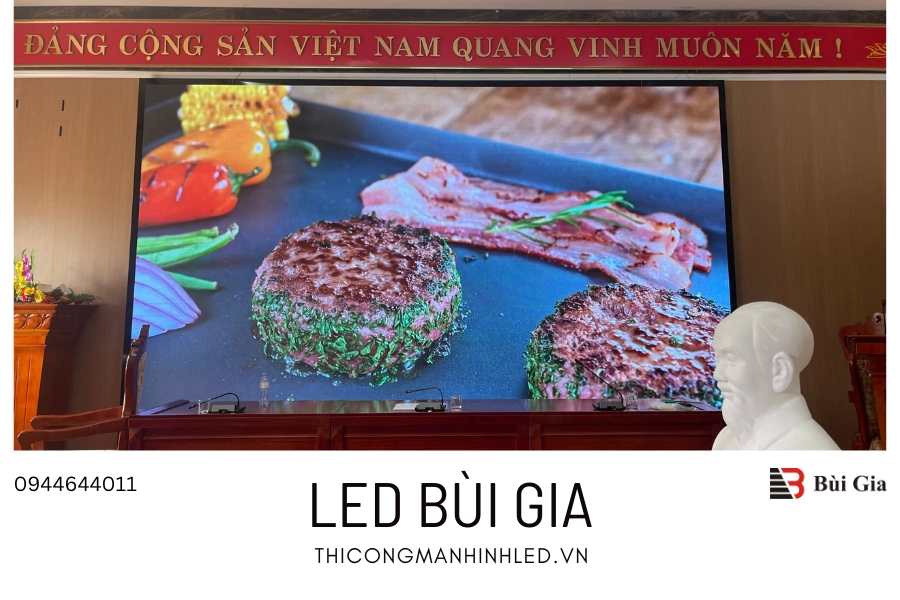 [Dự án đã triển khai] LED Bùi Gia thi công Công trình màn hình LED P2 Kích thước 2,08m x 3,52m tại Lữ Đoàn 86 Hồng Kỳ Sóc Sơn Hà Nội