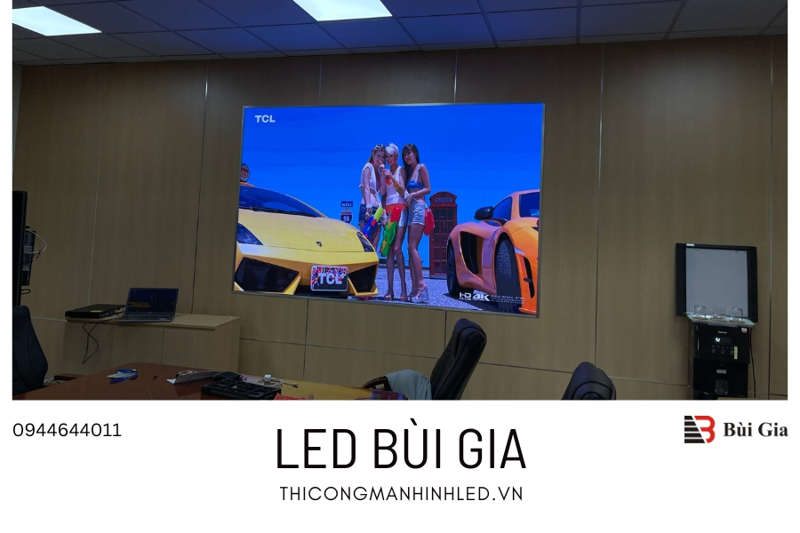 [Dự án đã triển khai] LED Bùi Gia thi công Công trình màn hình LED P1.53 kích thước 1,4m x 2,88m tại Phòng họp Bệnh Viện 103, Hà Nội