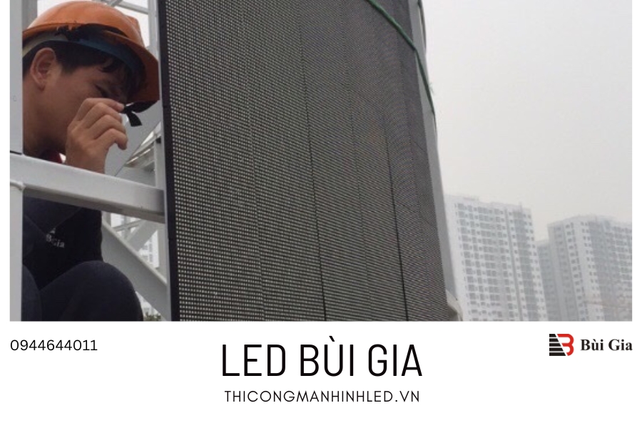 [Dự án đã triển khai] LED Bùi Gia thi công Công trình màn hình LED P6 cong tại Ocean Park Gia Lâm, Hà Nội