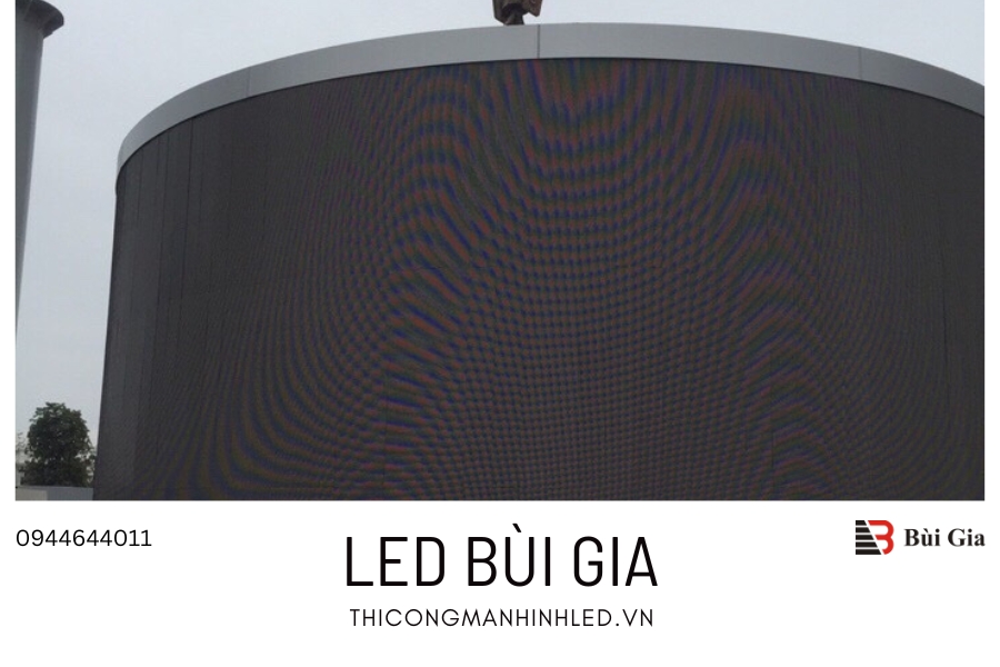 [Dự án đã triển khai] LED Bùi Gia thi công Công trình màn hình LED P6 cong tại Ocean Park Gia Lâm, Hà Nội