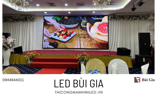 [Dự án đã triển khai] LED Bùi Gia thi công Dự án màn hình LED P4 Kích thước 3,04m x 6,08m tại khách sạn Hacinco 110 Thái Thịnh, Trung Liệt, Đống Đa, Hà Nội